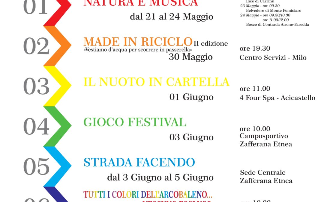 Circolare n°274: Invito alle manifestazioni di fine anno scolastico